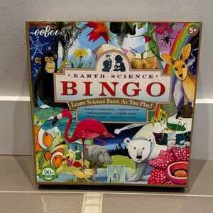 eeBoo Earth Science Bingo Game - Multicolor